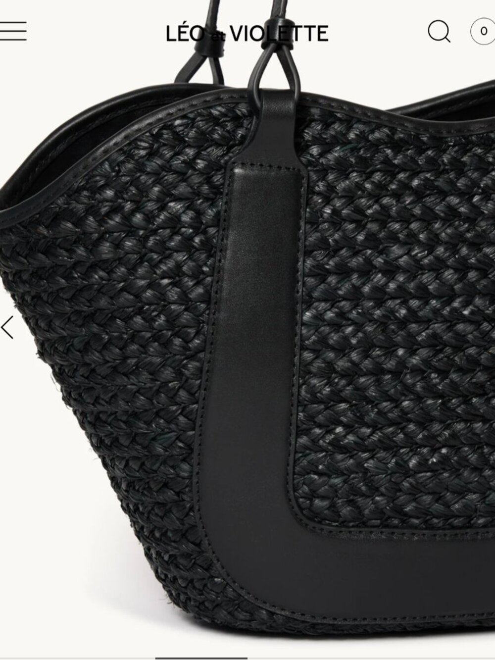 LEO et VIOLETTE Le Mini Gina Tote - Picture 2 of 13
